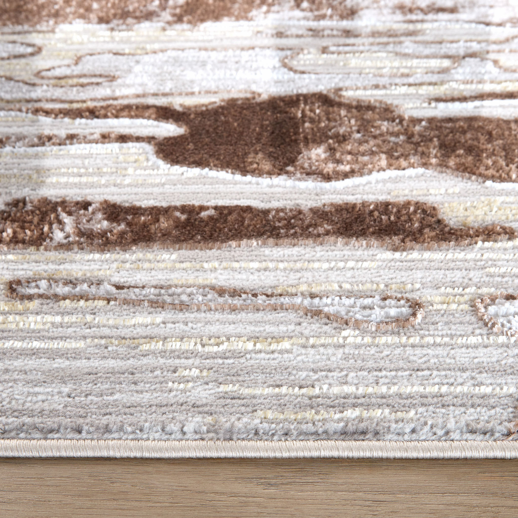 Baltea 114 X 79 inch Earth Tones Rug in 6 x 9