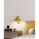 Alora Mood Remy 1 Light 7.75 inch Brushed Gold Bath Vanity Light Wall Light