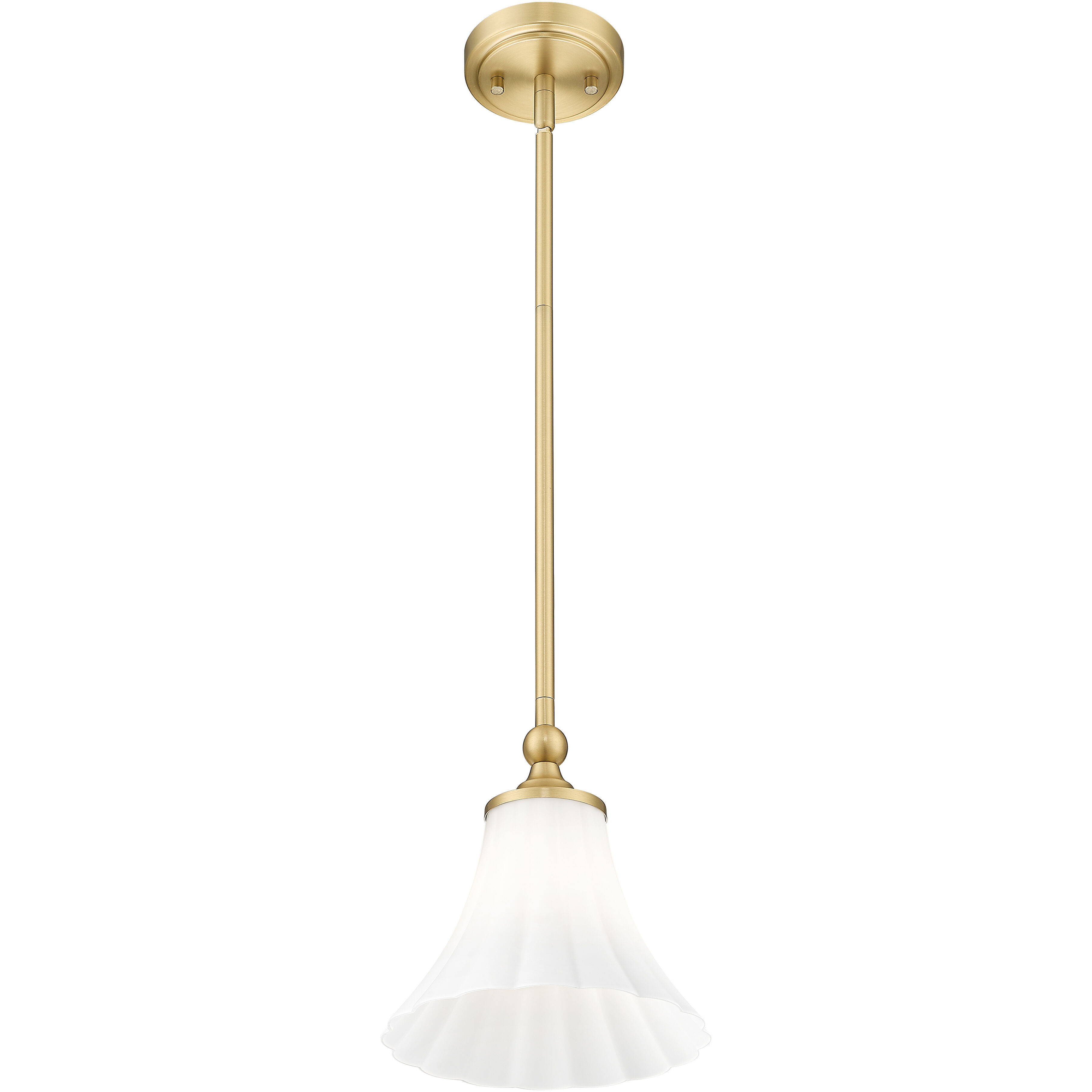 Fleur Pendant Ceiling Light in Modern Gold