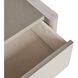 Hestia 37.5 X 36 inch Dove and Smoke and Bronze Side Table