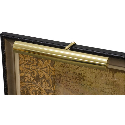Classic Contemporary 50 watt 16 inch Polished Brass Picture Light Wall Light in CA Title 20 Compliant