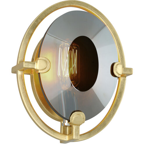 Prism 1 Light 7 inch Gold Leaf ADA Wall Sconce Wall Light