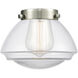 Nouveau 2 Olean LED 6.75 inch Polished Nickel Mini Pendant Ceiling Light in Clear