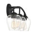 Transitional 3 Light 24 inch Matte Black Bathroom Vanity Light Wall Light