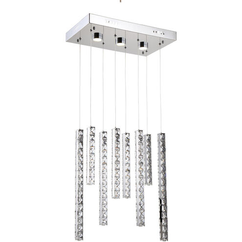 Norwood 11 Light 12 inch Chrome Multi-Pendant Ceiling Light