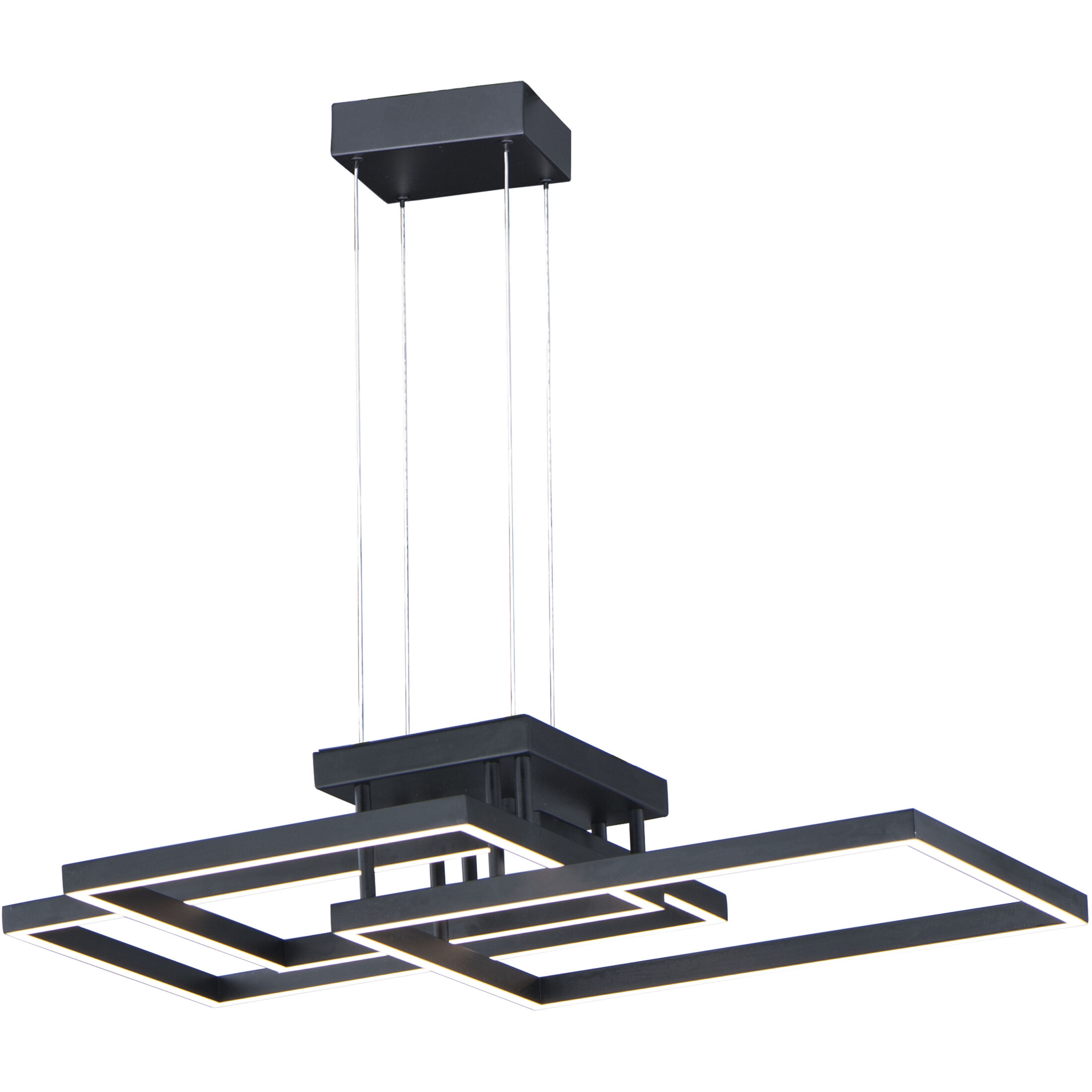 Traverse LED LED 23.5 inch Black Multi-Light Pendant Ceiling Light