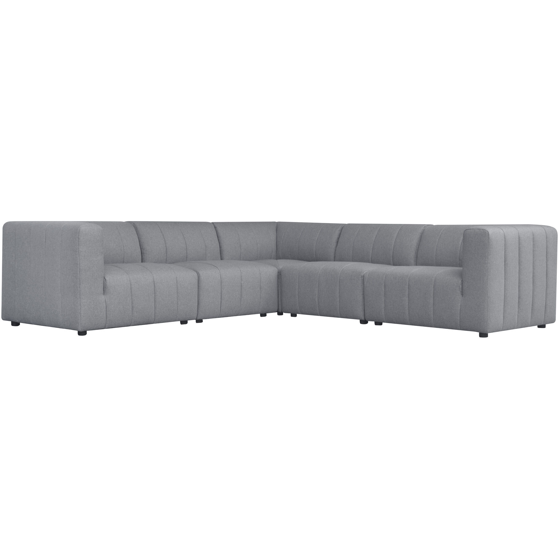 Lyric Classic L Grey Modular Sectional