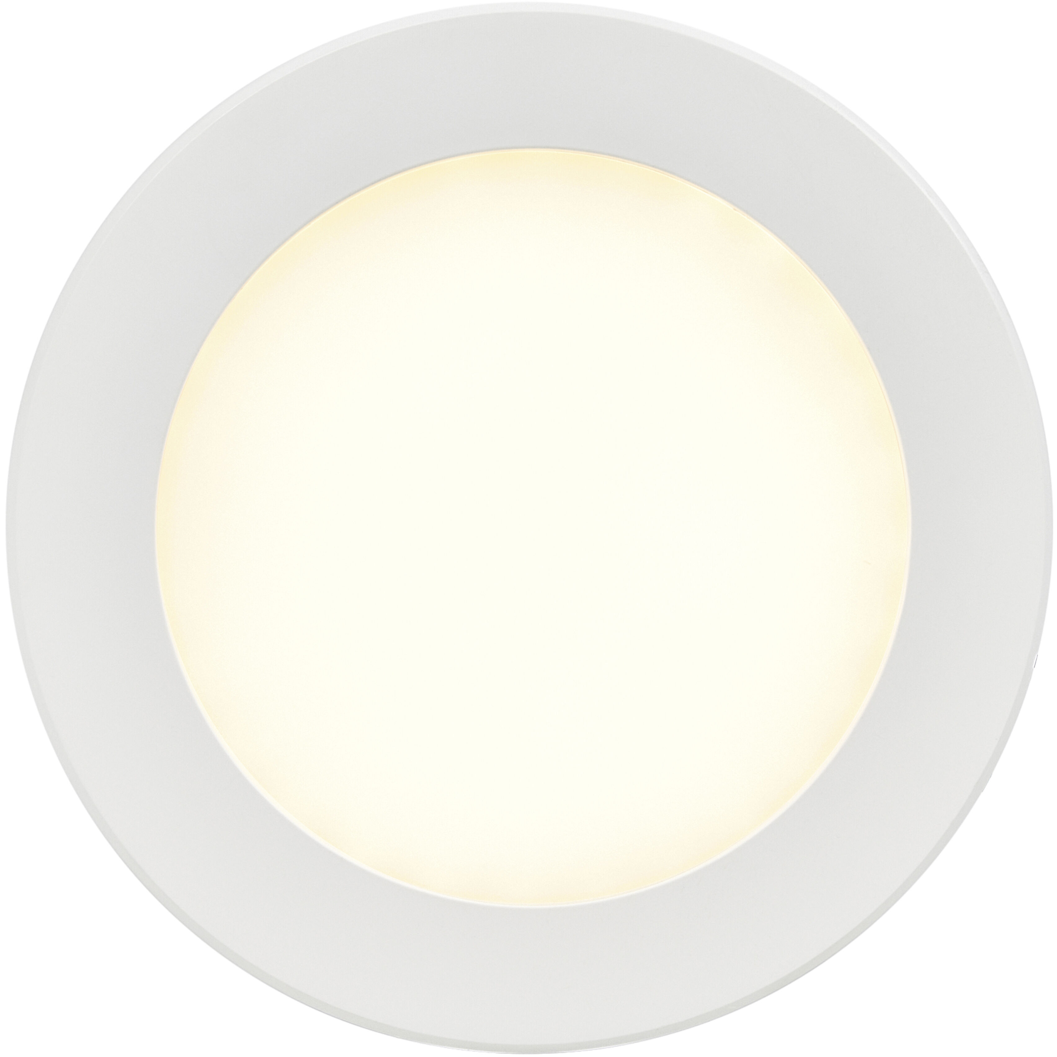 Slim LED 5 inch White Flush Mount Ceiling Light