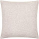 Sajani 22 X 22 inch Light Silver/Pale Pink/Ash Accent Pillow