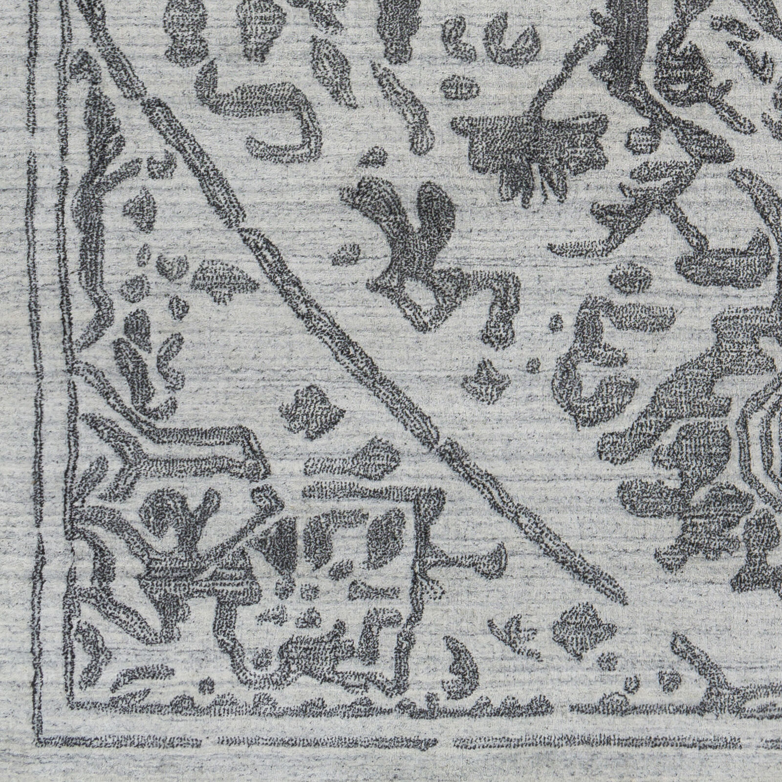 Hightower 156 X 108 inch Light Gray Rug in 9 x 13, Rectangle