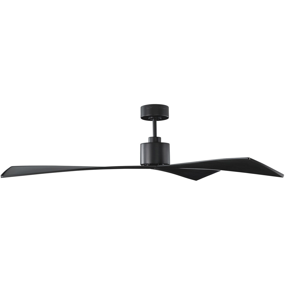 Adler 60 inch Matte Black Ceiling Fan