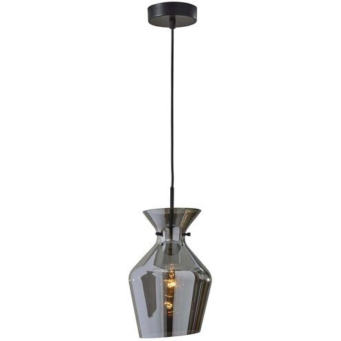 Tate 8 inch Black Pendant Ceiling Light