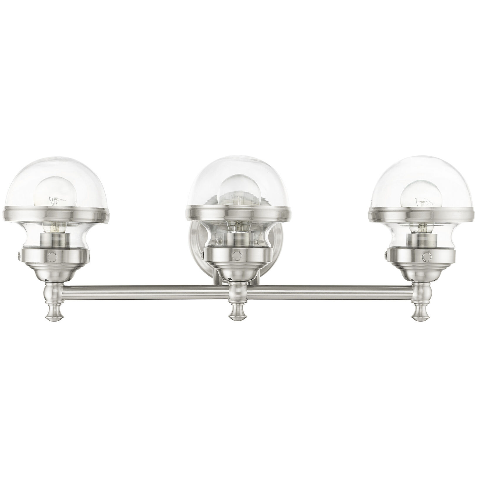 Oldwick 3 Light 24 inch Brushed Nickel Vanity Sconce Wall Light