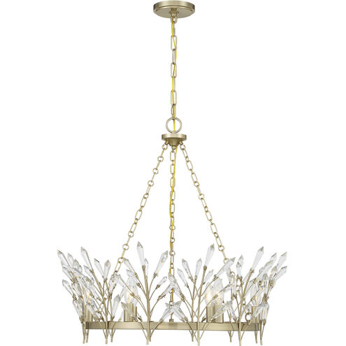 Orianna 6 Light 26 inch Noble Brass Chandelier Ceiling Light