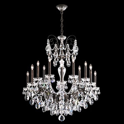 Sonatina 14 Light 35 inch Heirloom Gold Chandelier Ceiling Light in Sonatina Swarovski