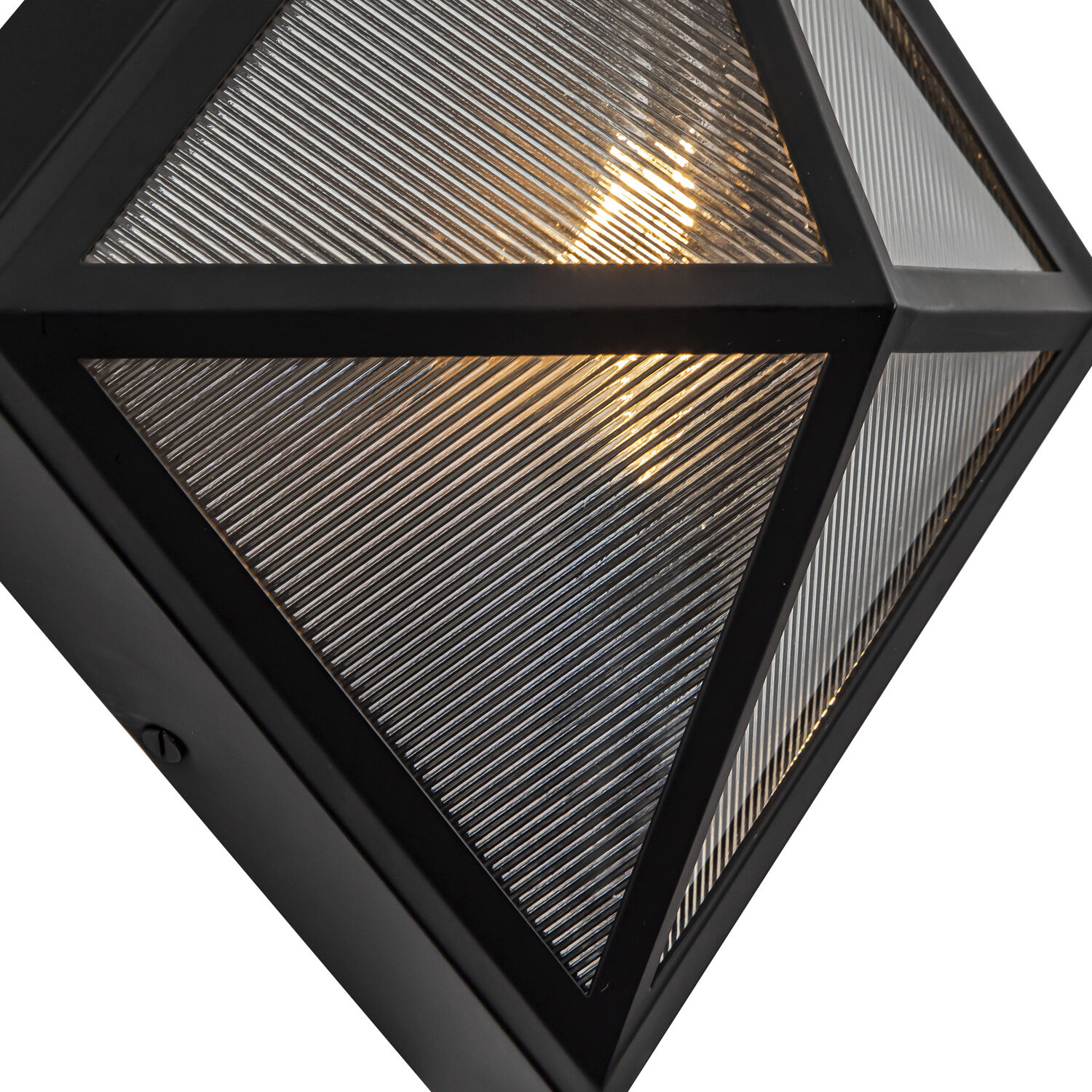 Cairo 1 Light 11 inch Black Exterior Wall Sconce