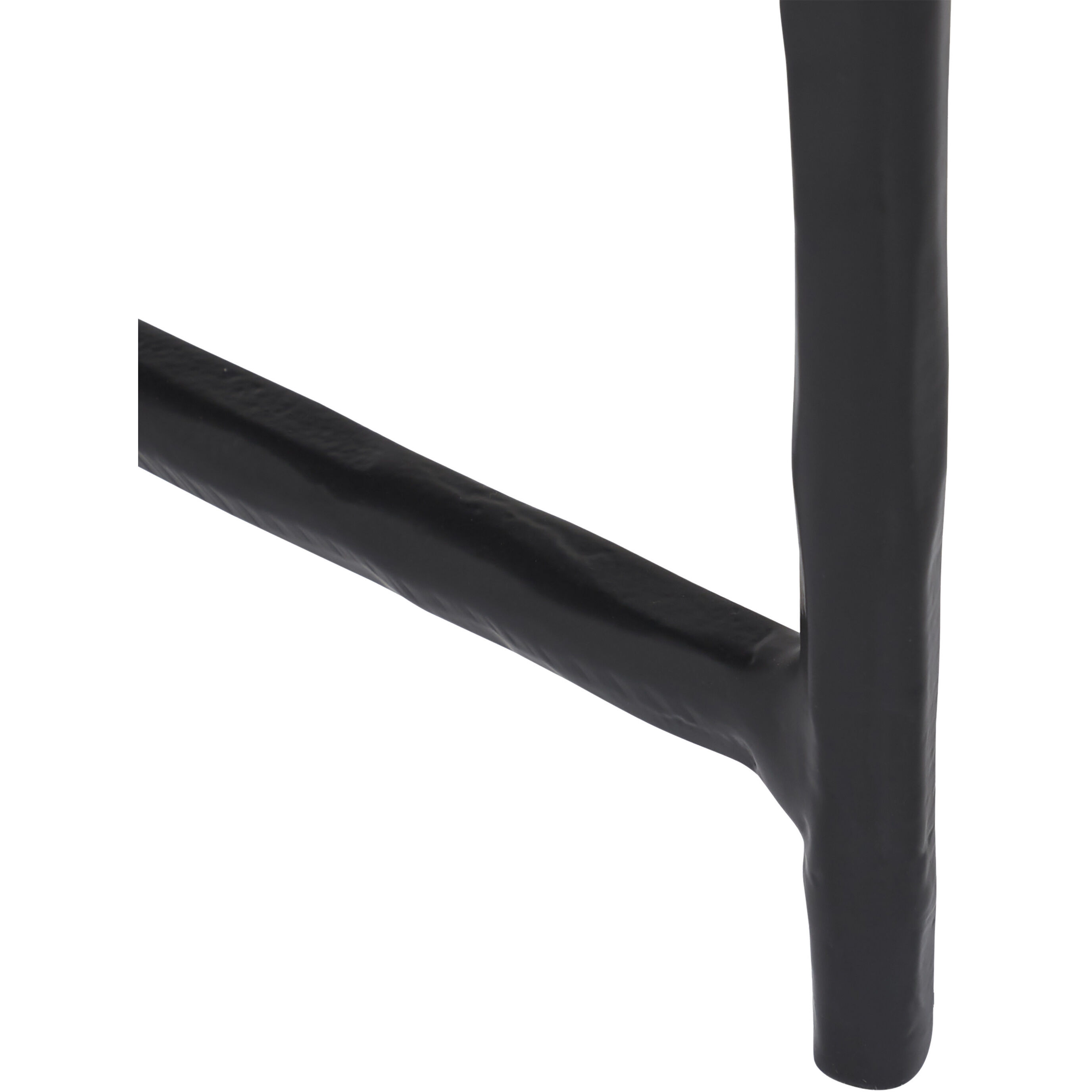 Rowena 29.92 X 15.74 inch Matte Black and White Coffee Table