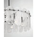 Oldmill 5 Light 25 inch Dark Matte Black Pendant Ceiling Light