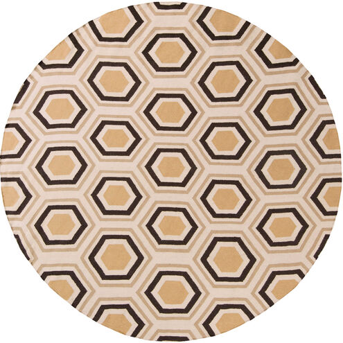 Fallon 96 X 96 inch Camel, Dark Brown, Beige Rug