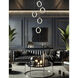 Hermosa 5 Light 15.5 inch Brushed Nickel Pendant Ceiling Light