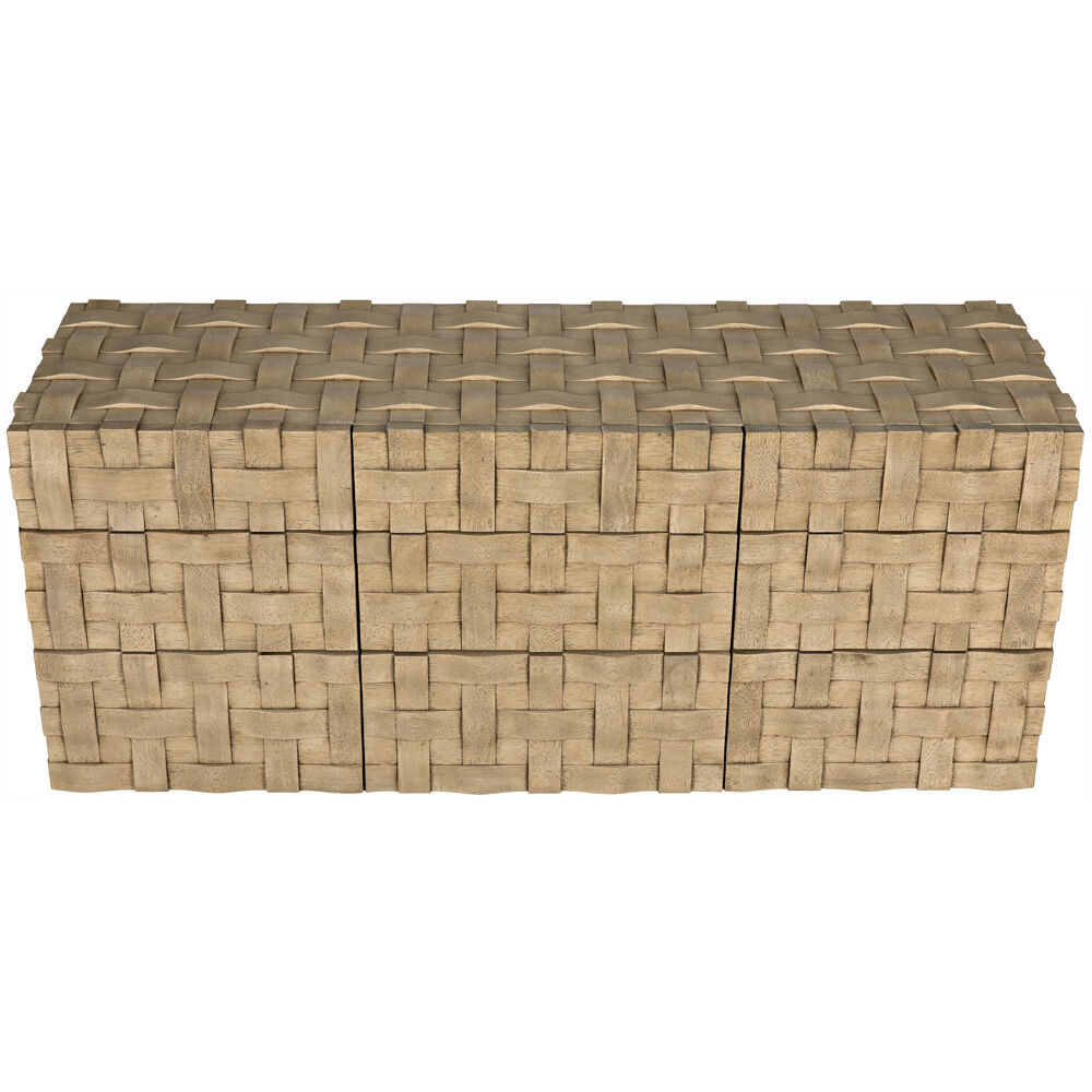 Weave 72.5 X 23 inch Bleached Walnut Sideboard