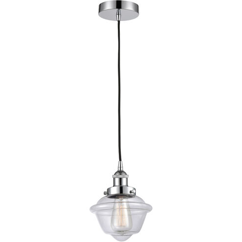 Edison Oxford LED 8 inch Polished Chrome Mini Pendant Ceiling Light