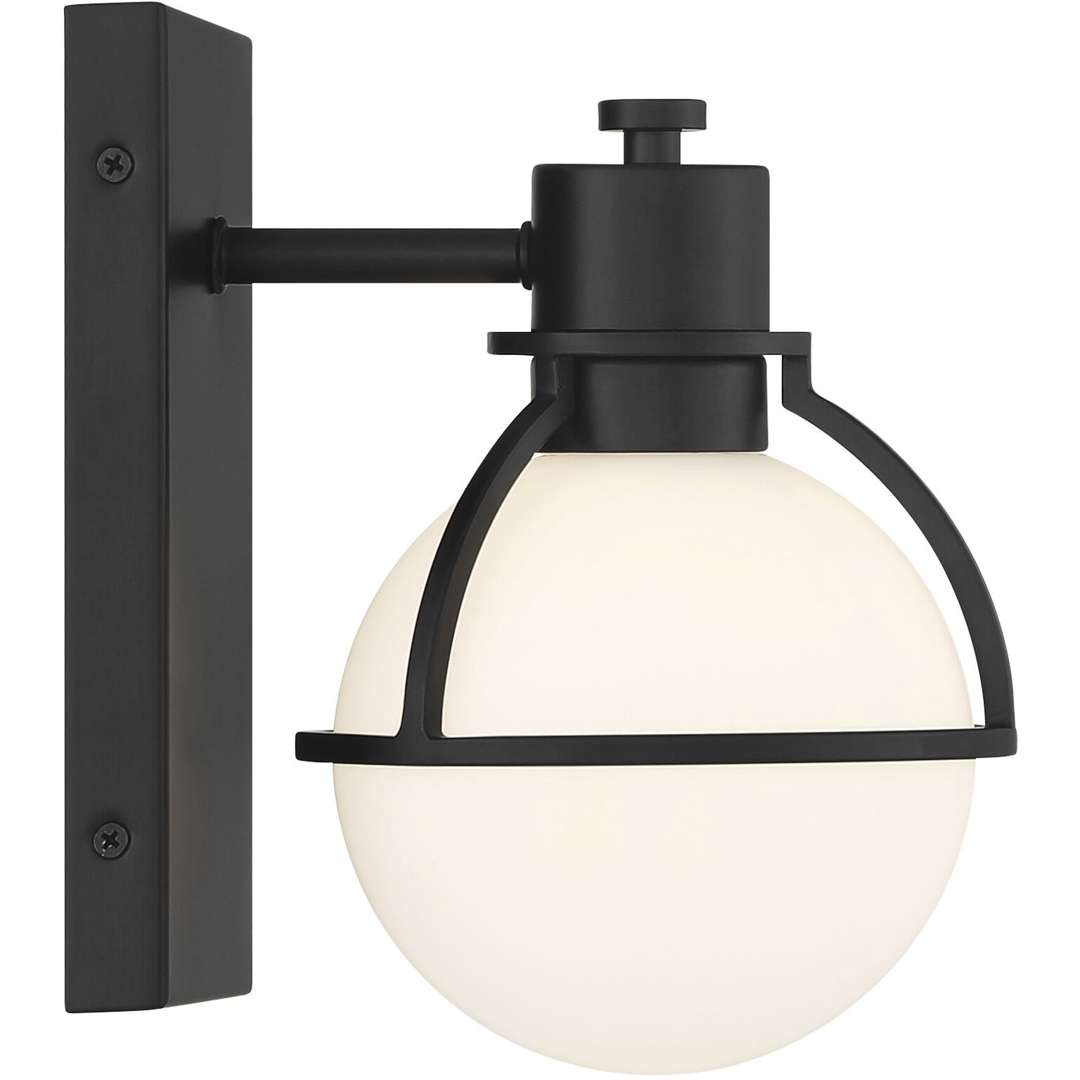 Pierce Wall Sconce Wall Light in Matte Black