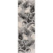 Artema 94 X 32 inch Black/White Rug in 2 x 8