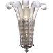 Jonathan 2 Light 16.5 inch Platinum Wall Sconce Wall Light