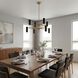 Zentro LED 36 inch Satin Brass Chandelier Ceiling Light