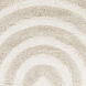 Hudson Shag 120 X 94 inch Light Grey Rug, Rectangle