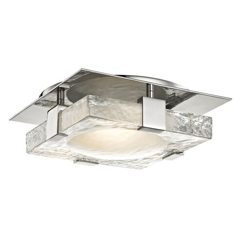 Bourne LED 10.5 inch Polished Nickel ADA Wall Sconce Wall Light