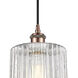 Ballston Springwater 1 Light 12 inch Antique Copper Pendant Ceiling Light, Ballston