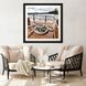 Waterside Collection Brown Framed Art