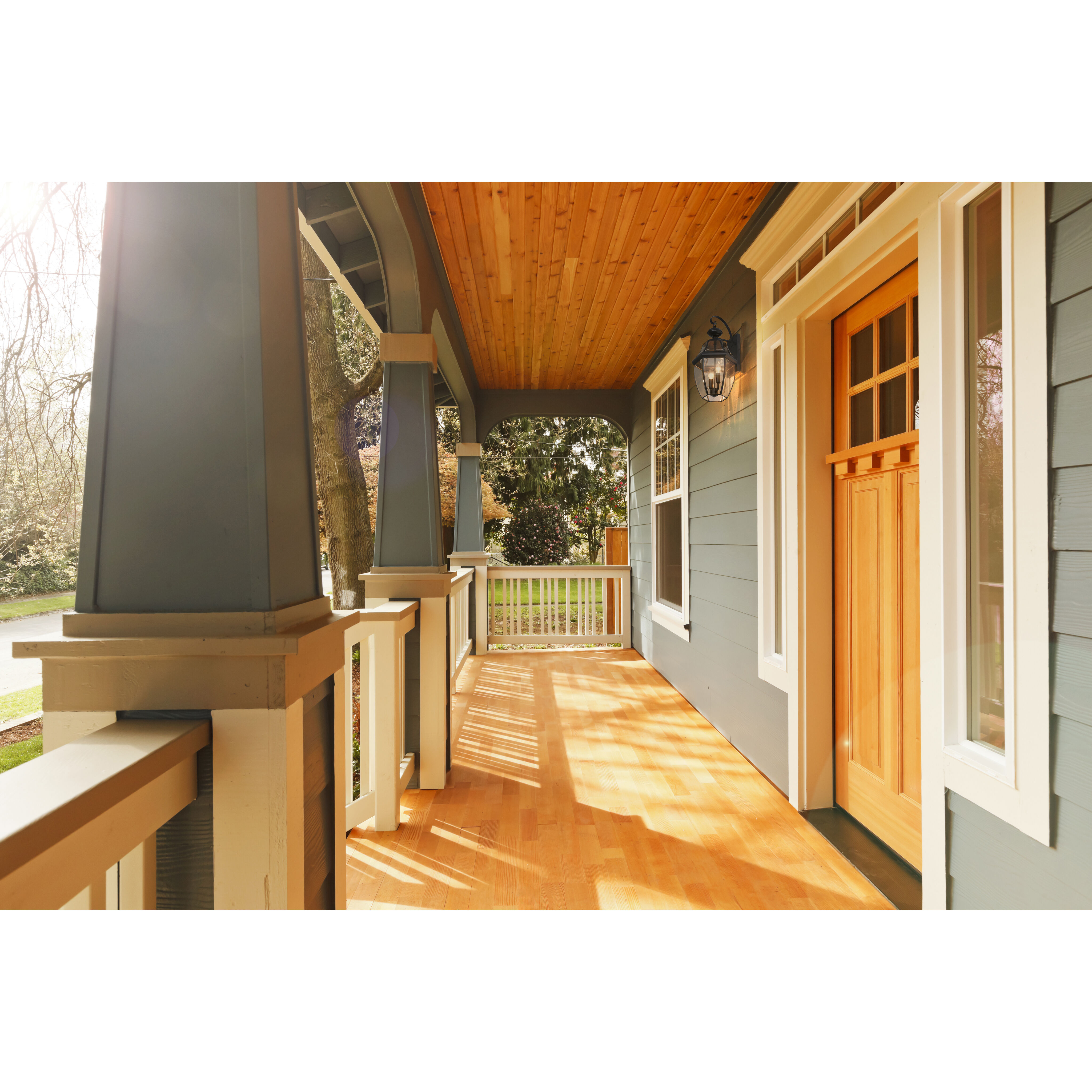 Westover 2 Light 20.25 inch Black Outdoor Wall Light