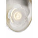 Barbara Barry Petaluma LED 5.25 inch Matte White and Burnished Silver Leaf ADA Reflector Sconce Wall Light