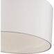 Meridian 2 Light 35 inch Bronze Linear Chandelier Ceiling Light, Large