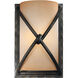 Aspen II 1 Light 6 inch Aspen Bronze Wall Sconce Wall Light