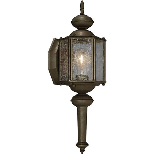 Roman Coach 1 Light 14 inch Antique Bronze Outdoor Wall Lantern, Small