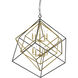 Euclid 10 Light 41.5 inch Olde Brass and Bronze Chandelier Ceiling Light