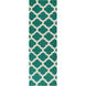 Frontier 96 X 30 inch Emerald, Khaki Rug