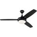 Targas 52 inch Gloss Black Fan