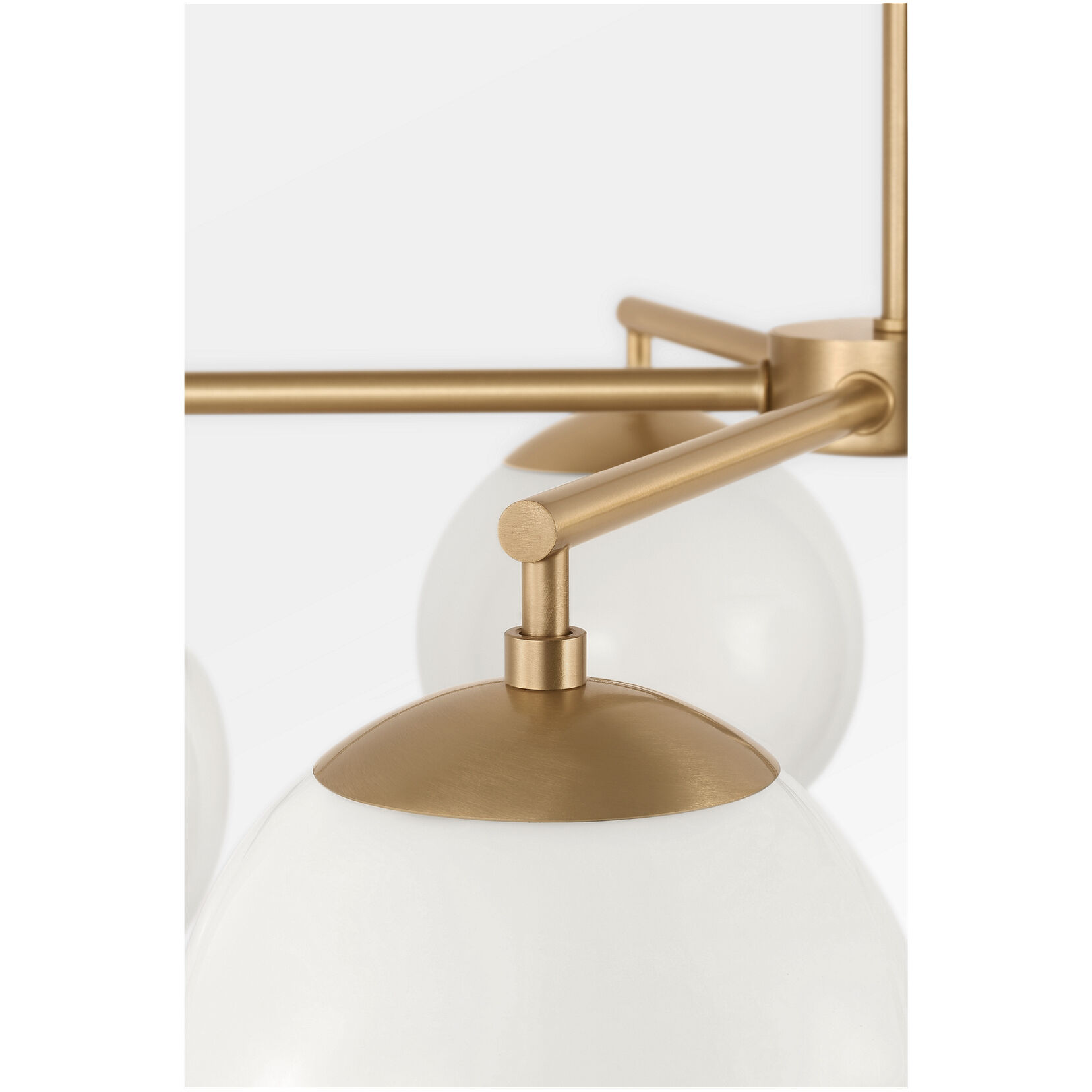 Nube LED 26 inch Satin Brass Chandelier Ceiling Light