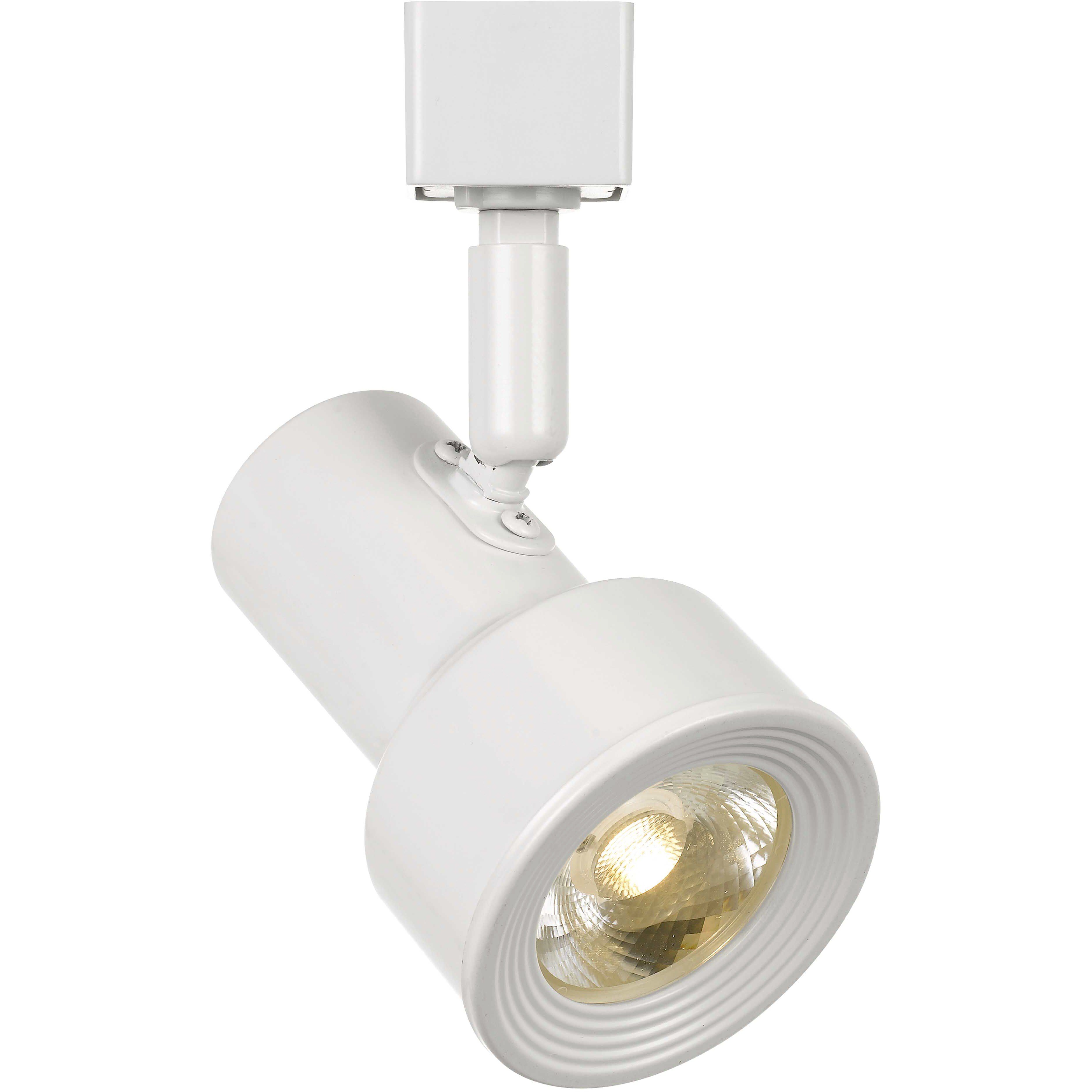 Signature 1 Light White Track Head Ceiling Light