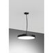 Rhythm LED 18 inch Black Pendant Ceiling Light