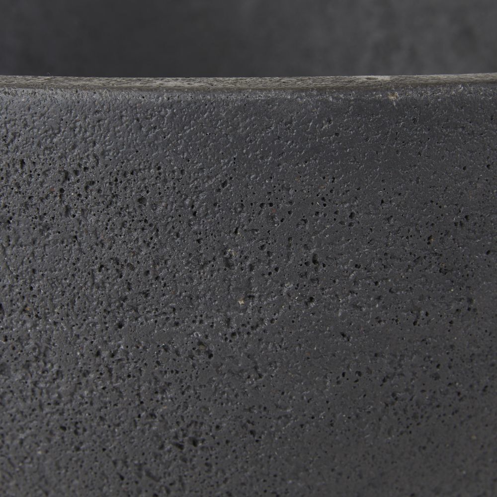 Clarke Black Outdoor Planter