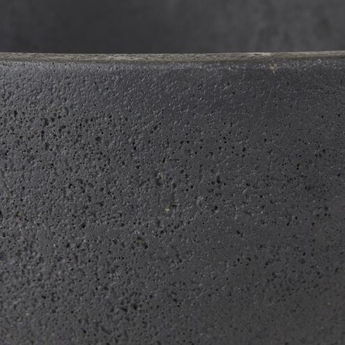 Clarke Black Outdoor Planter