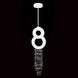Capri 2 Light 10.5 inch White Pendant Ceiling Light