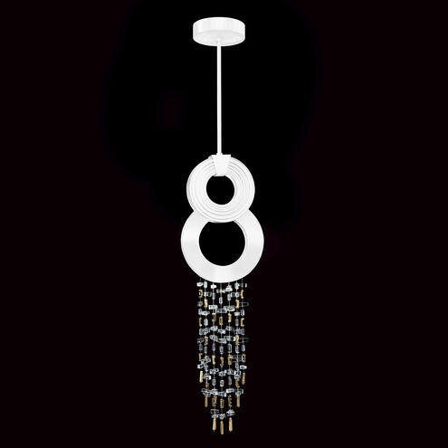 Capri 2 Light 10.5 inch White Pendant Ceiling Light