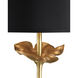 Metamorphosis 32 inch 150 watt Antique Brass and Black Table Lamp Portable Light